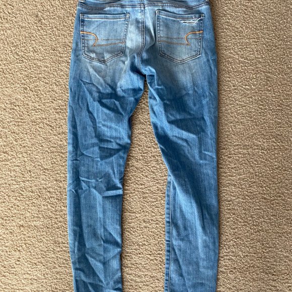 AMERICAN EAGLE RIPPED JEGGINS - Picture 4 of 5